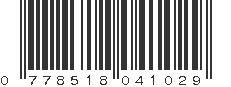 UPC 778518041029