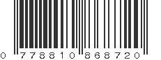 UPC 778810868720