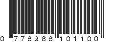 UPC 778988101100