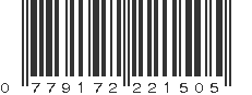 UPC 779172221505