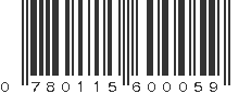 UPC 780115600059