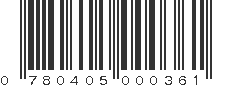 UPC 780405000361