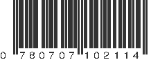 UPC 780707102114