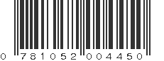 UPC 781052004450