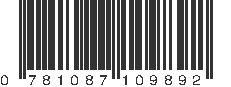 UPC 781087109892