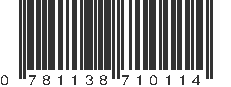 UPC 781138710114