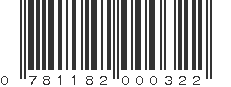 UPC 781182000322