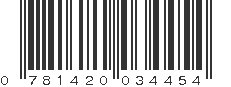 UPC 781420034454