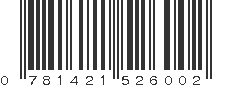 UPC 781421526002