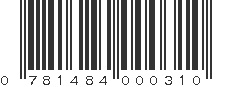 UPC 781484000310