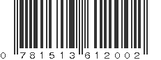 UPC 781513612002