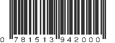 UPC 781513942000