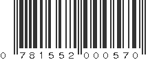 UPC 781552000570