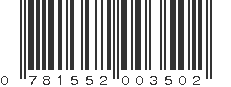 UPC 781552003502