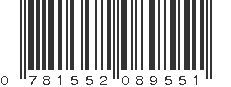 UPC 781552089551