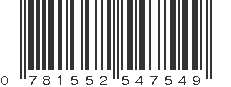 UPC 781552547549