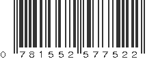 UPC 781552577522