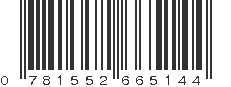 UPC 781552665144