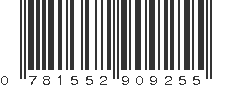 UPC 781552909255