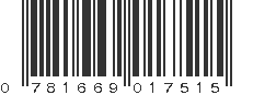 UPC 781669017515