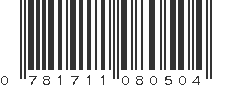 UPC 781711080504