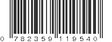 UPC 782359119540