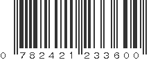 UPC 782421233600