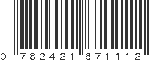 UPC 782421671112