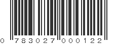 UPC 783027000122