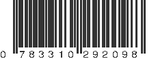 UPC 783310292098