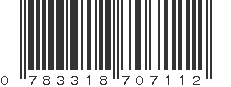 UPC 783318707112