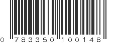 UPC 783350100148