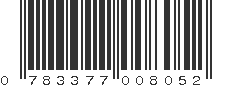 UPC 783377008052