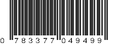 UPC 783377049499