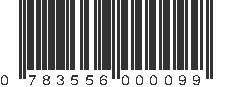 UPC 783556000099