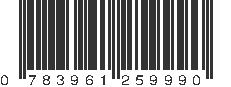 UPC 783961259990