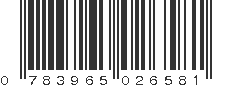 UPC 783965026581