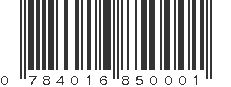 UPC 784016850001