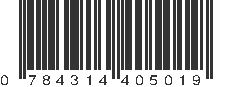 UPC 784314405019