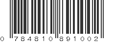 UPC 784810891002