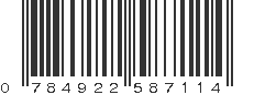 UPC 784922587114