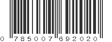 UPC 785007692020