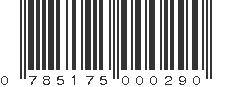 UPC 785175000290