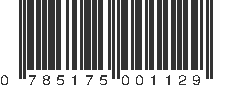 UPC 785175001129