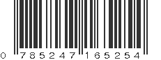 UPC 785247165254