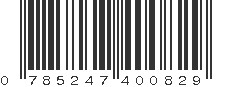 UPC 785247400829