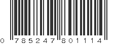 UPC 785247801114