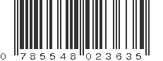 UPC 785548023635