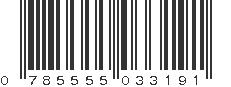 UPC 785555033191