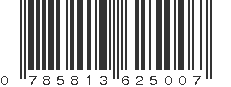 UPC 785813625007